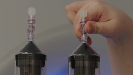 medical device manipulation and connection