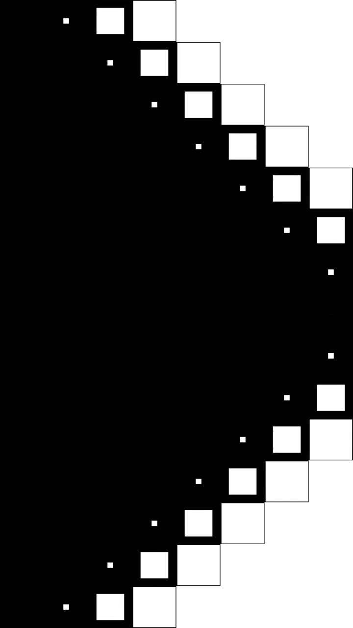 Abstract Geometric Animation of Expanding and Contracting Squares