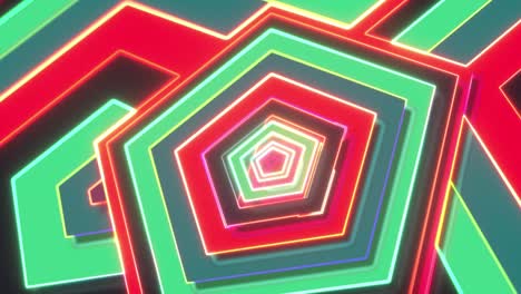 computer generated web modern backdrop. colorful pattern. 3d rendering abstract geometric shapes