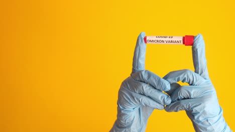 prueba de sangre de la variante omicrón de la covid-19