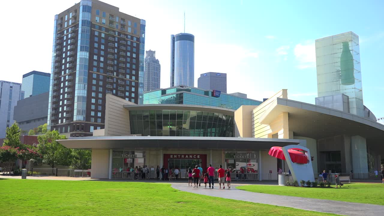 애틀랜타 조지아 1에 있는 코카콜라 세계 본사