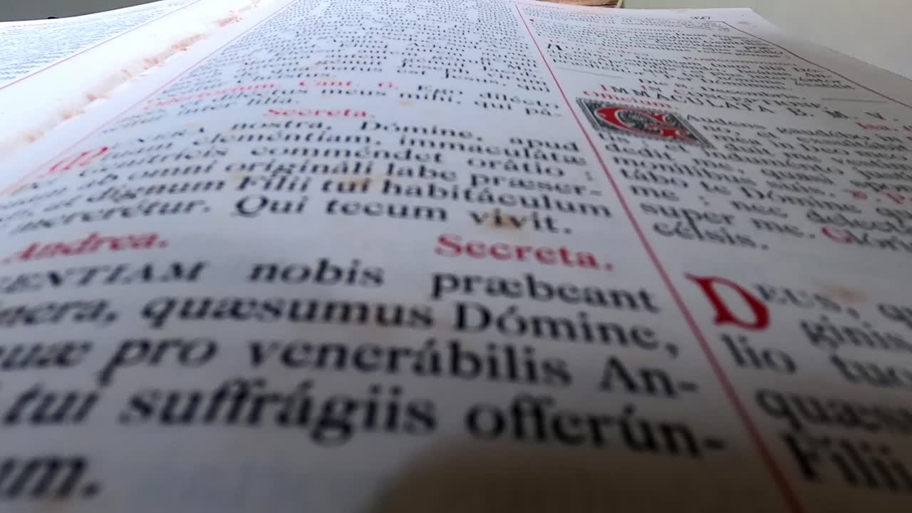 la santa biblia antigua vieja escritura texto místico espiritual viejo testamento cristianismo profecía cerrar libro abierto palabras