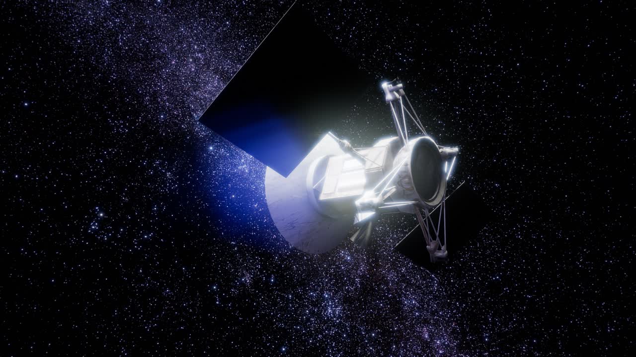 la nave espacial magellan se acerca a venus.