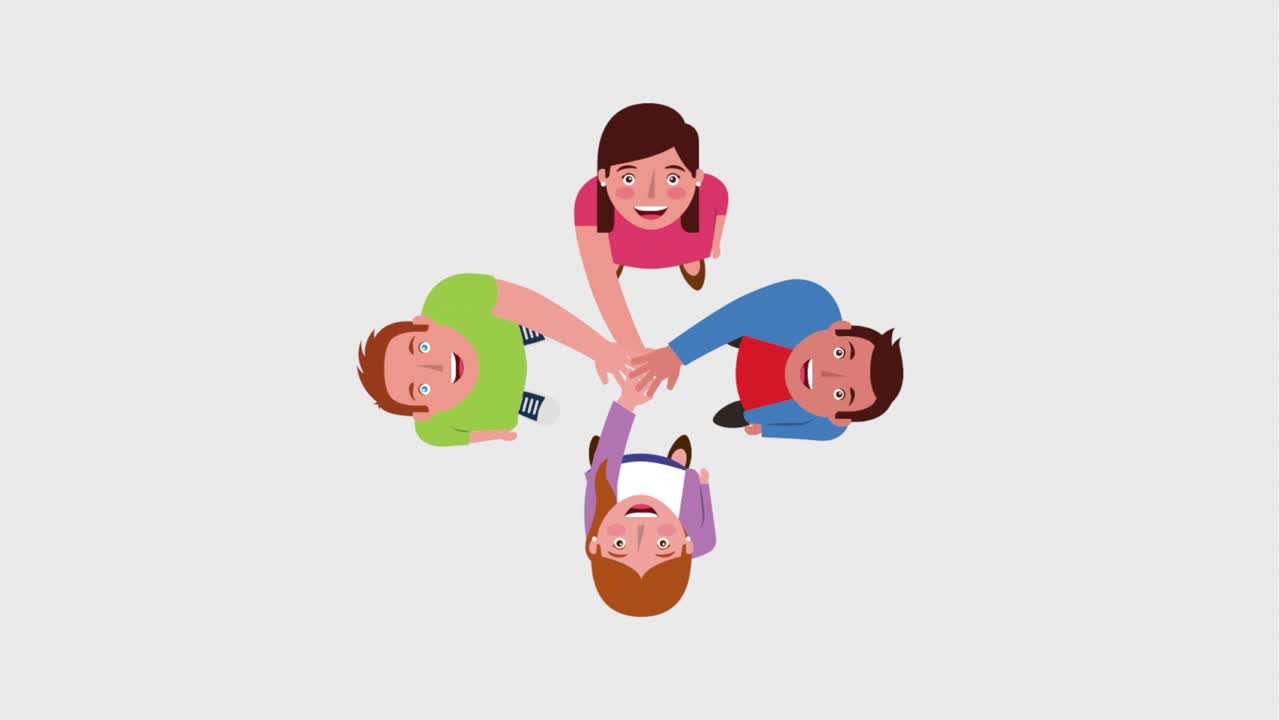 사람들이 일하는 과정