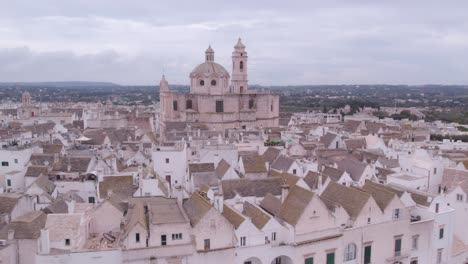 Tourist-destination-Locorotondo-village-with-white-buildings-in-Southern-Italy