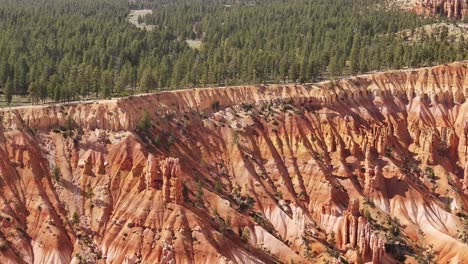 utah, usa boasts unique geological formations, captured beautifully from a drone's perspective