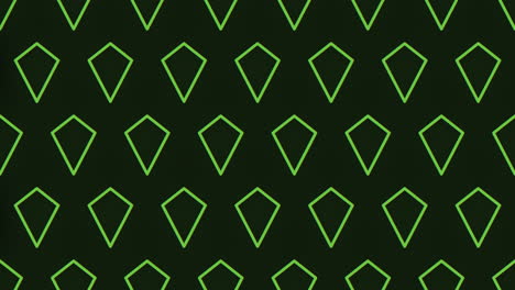 patrón dinámico de diamante negro y verde para el diseño atractivo de la web y las aplicaciones