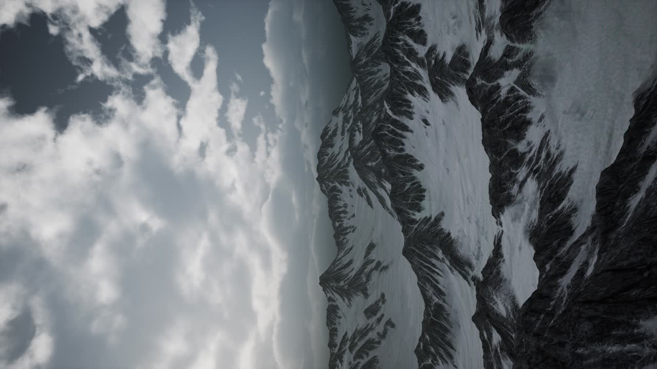 Nube temporalesca sulle Dolomiti