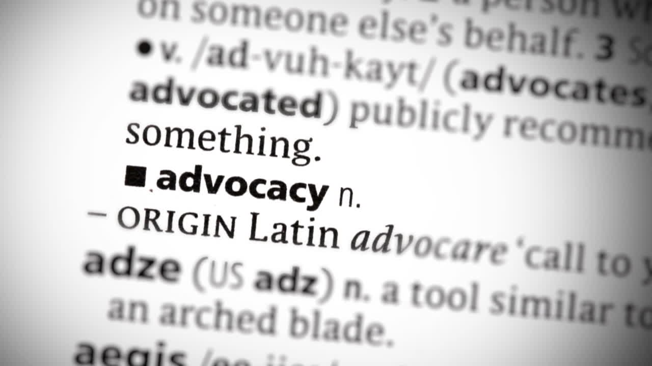 Focus on advocacy