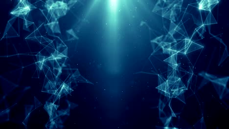plexus abstract network titles technology science background loop