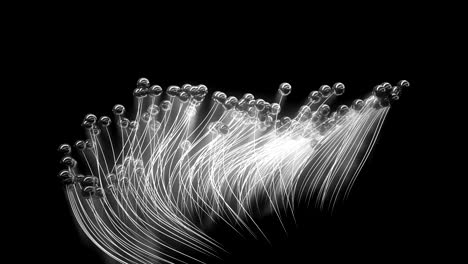 abstract smoky particles.
