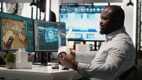 vertical video black developer uses ai systems for housing and commercial property development