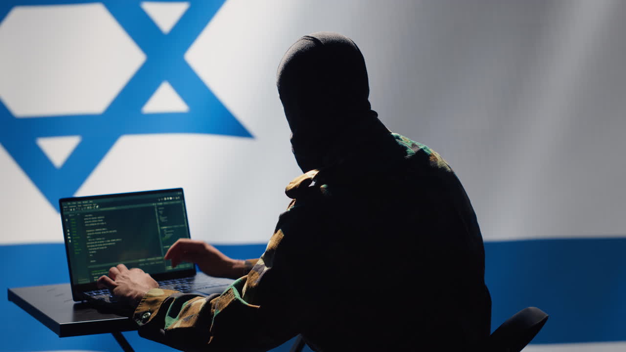 Mossad Israeli spy commits PsyOp sabotage using laptop