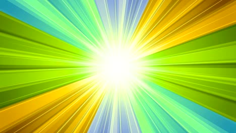 estallido de luz solar abstracto