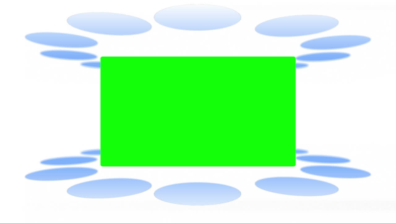 움직이는 조명은 크로마 키 공간을 나타니다.