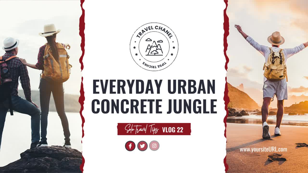 Viaggiatori che Esplorano Paesaggi Urbani e Naturali con Consigli per Viaggiatori Singoli