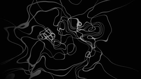 abstract flowing lines