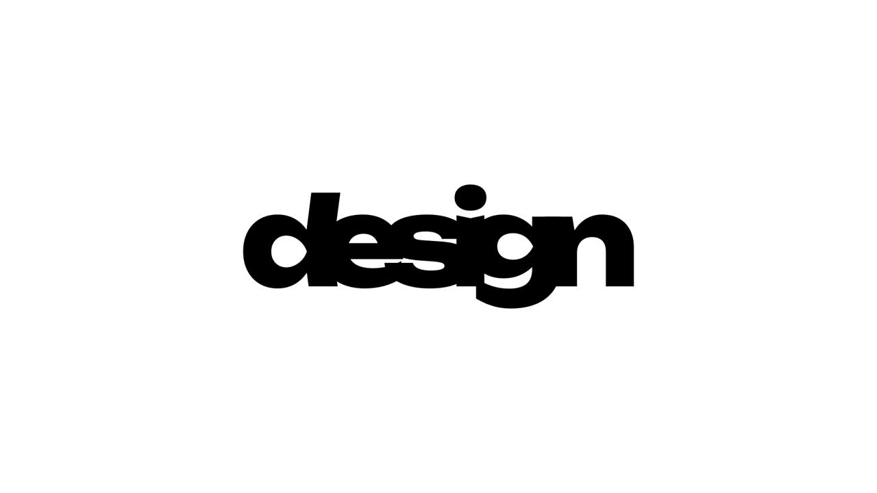 Bold and Dynamic Text Animation for Video Titles