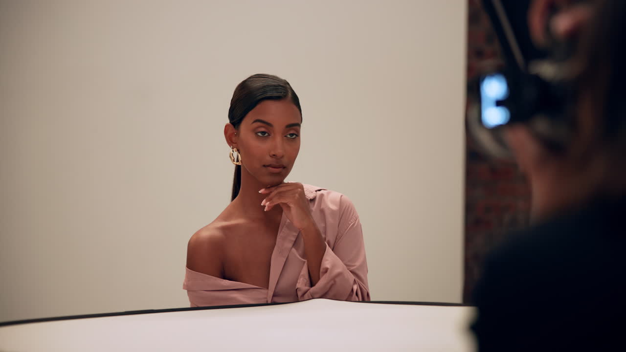 Servizio fotografico di ritratti di moda
