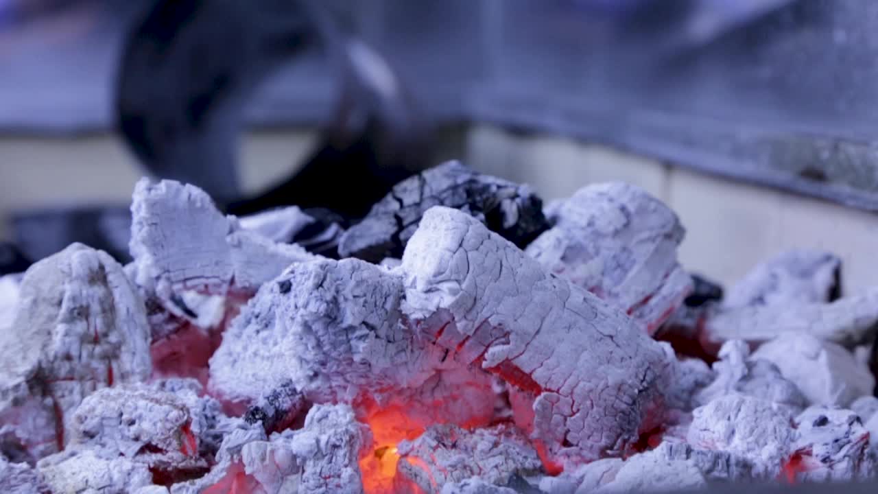 석탄 난로 대장장이 말굽 만들기