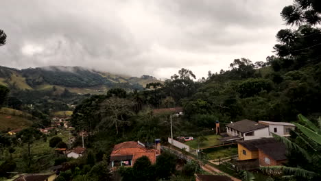 timelapse of beautiful countryside in delfim moreira, bairro do rosário, brazil