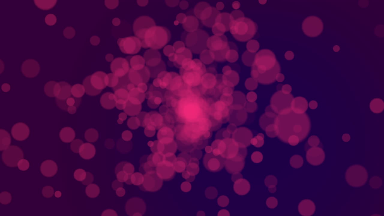 Confettis rouges et bokeh tendance sur dégradé noir