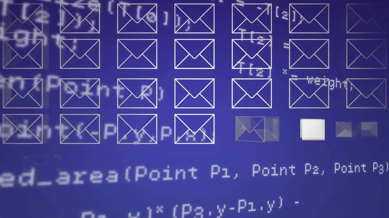 메시지 봉투와 프로그램 코드