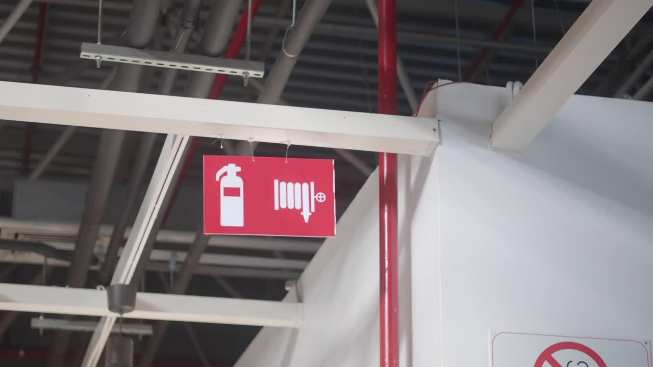 Fire Safety Signs in a Building