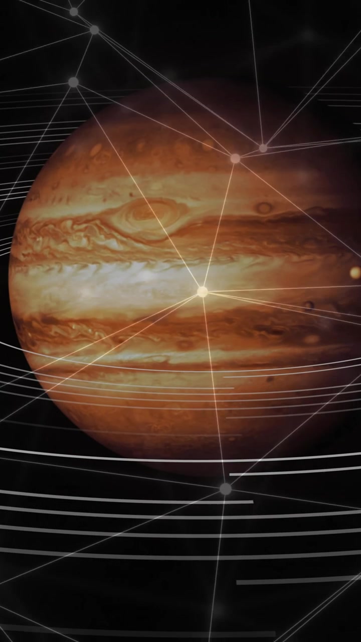 Animation of network of connections over globe