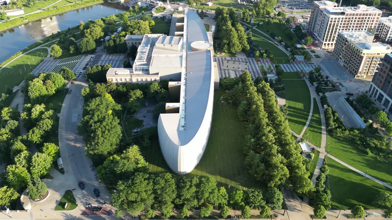 museo de ciencias - descenso aéreo cosi - columbus, ohio
