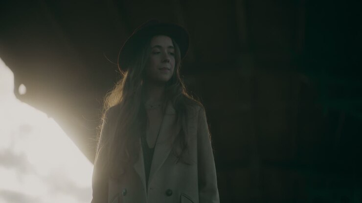 Sad Thoughtful Woman Portrait