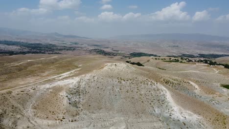 le colline sterili del distretto di hesarak