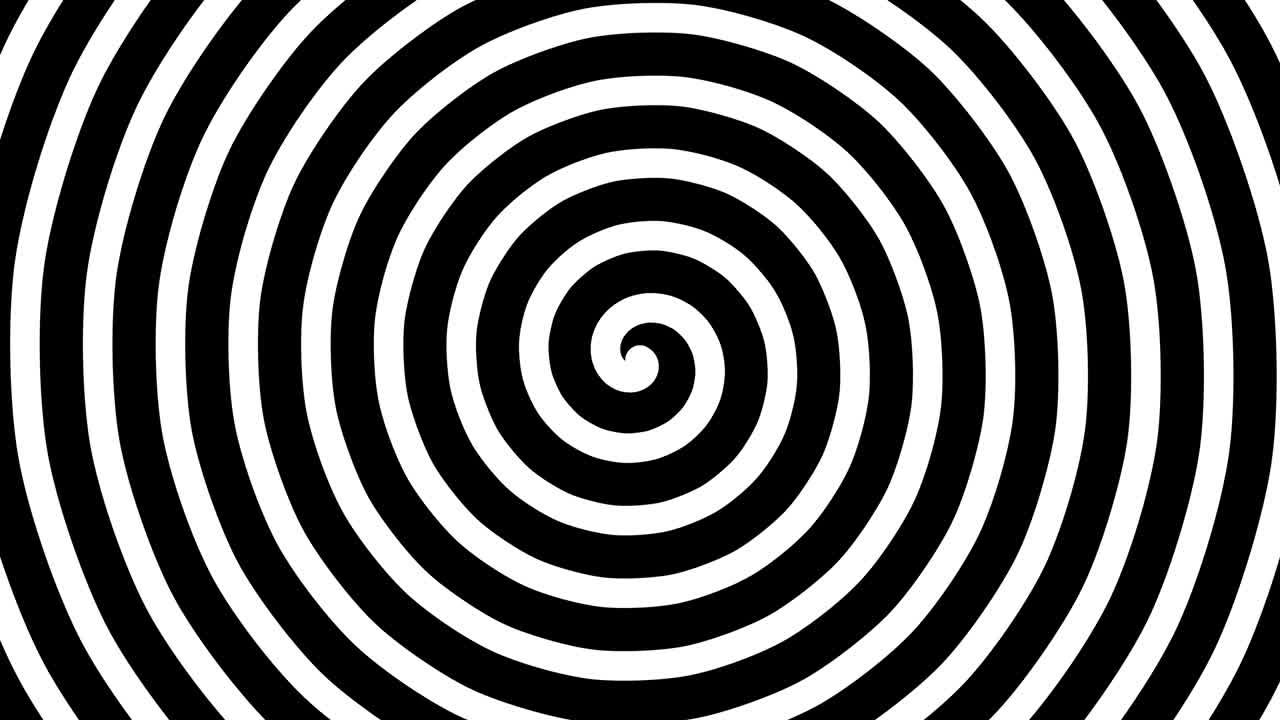 모션 그래픽 영상 애니메이션, 히프노 회전 나선형, 토리 터, 터널 요소