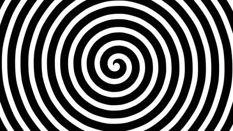 motion graphic video animatie. hypno swirl spiraal. hypnose vector circle tunnel element.