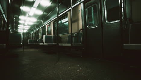 Subway-wagon-is-empty-because-of-the-coronavirus-outbreak-in-the-city