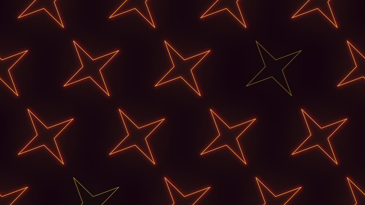 danza celestial un patrón cautivador de estrellas flotantes