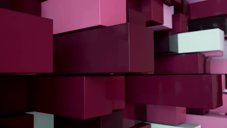 4k cubos abstractos