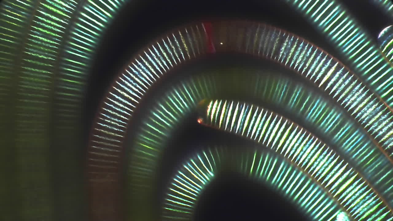 Abstract Glowing Curved Lines Pattern