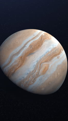 el planeta júpiter en el espacio