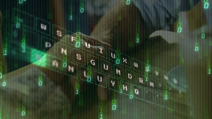 Animation of data processing over mid section of couple showing support by holding hands at a cafe