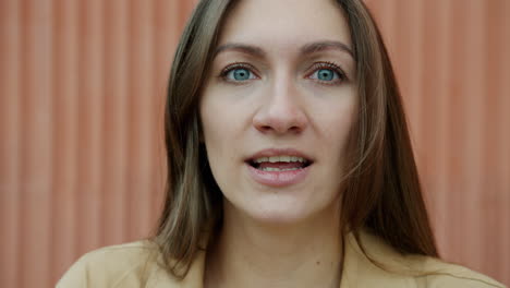 woman with various facial expressions