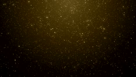 particles gold glitter bokeh award dust abstract background loop