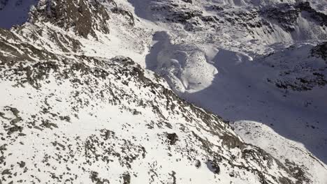 Luftaufnahme-Der-Berglandschaft-In-Verbier,-Schweiz