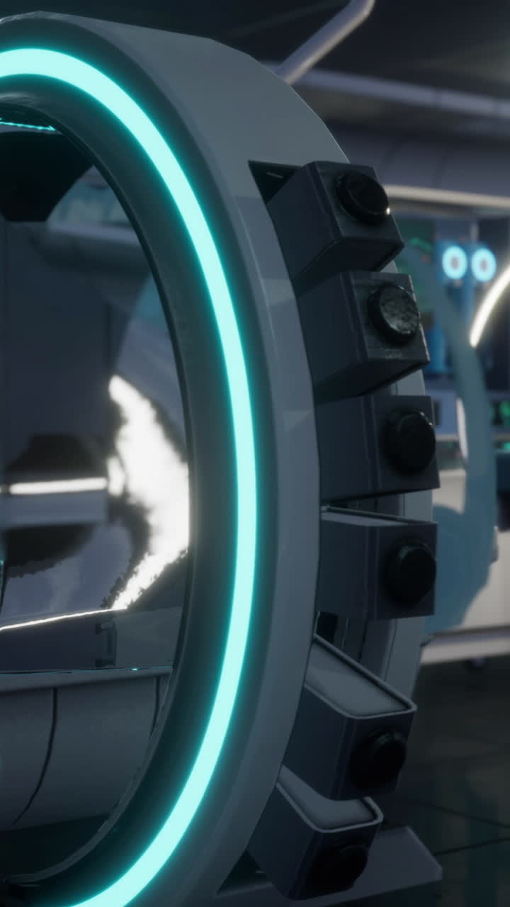 escáner médico futurista