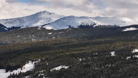 vail pass colorado rocky mountain backcountry high altitude ski snowboard backcountry avalanche terrain peaks national forest winter spring snowy peaks evening clouds sunset upward motion