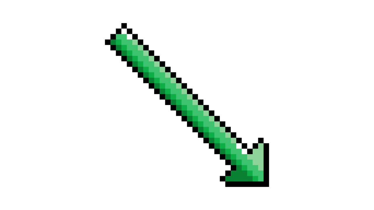 Pixel Art Pop-up Icon Animation with Diagonal downward arrow (5).mov