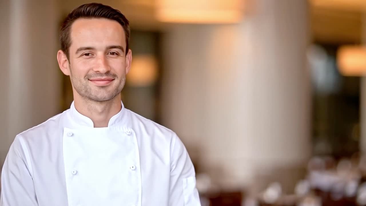 el retrato del chef.