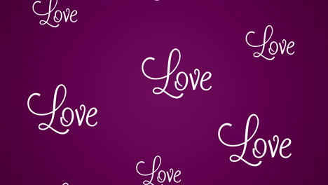 purple love pattern