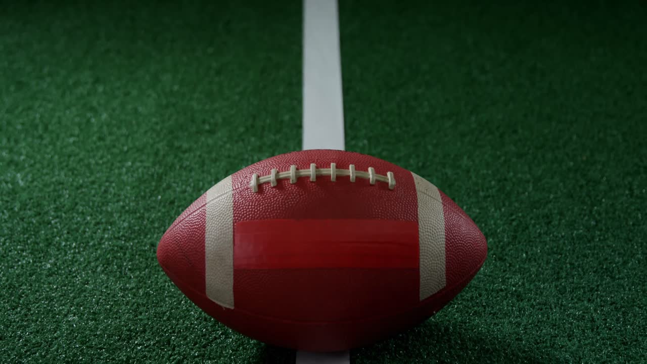 Football Amerika di garis 4k