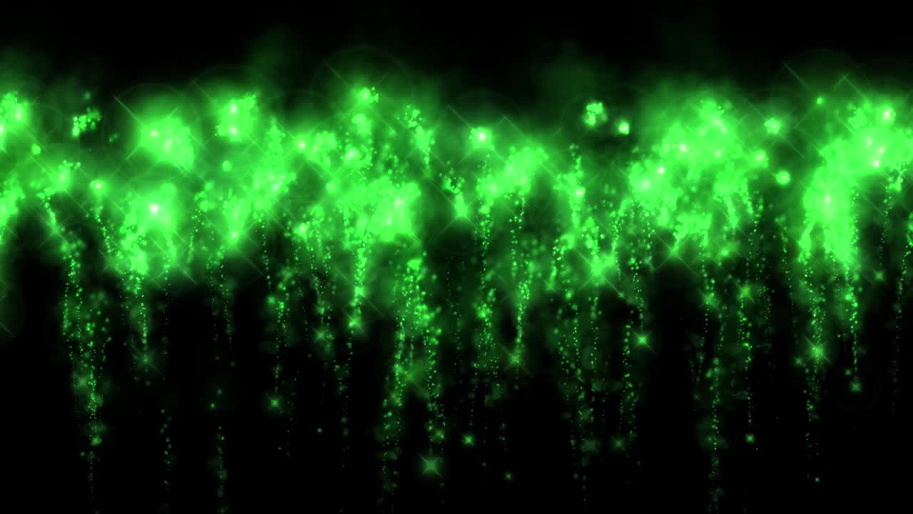 スパークス カラー パーティクル アニメーション モーショングラフィックス